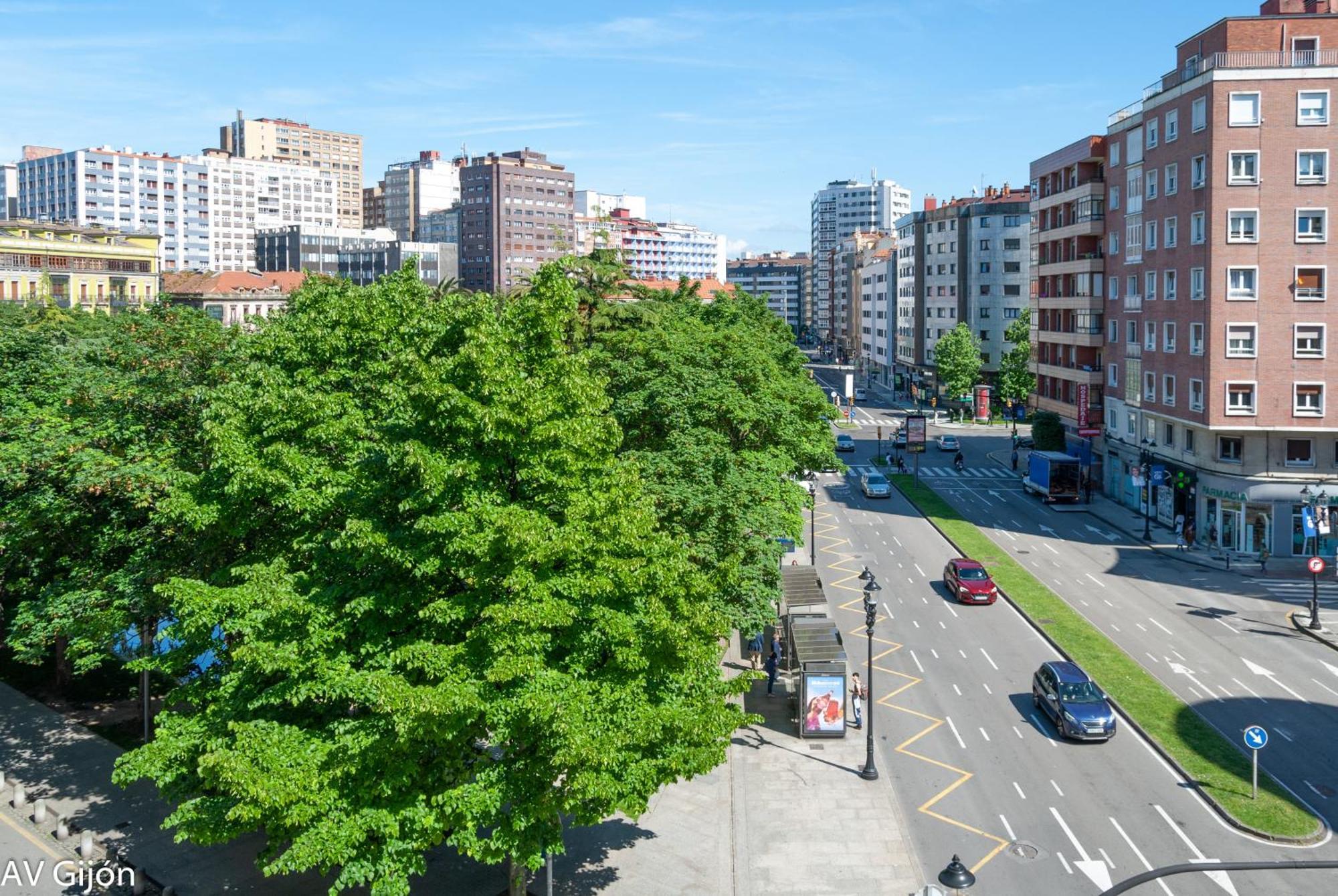 Apartamento Av Costa One Gijón Exterior foto